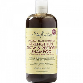 SHEA MOISTURE  Jamaican Black Castor Oil Strengthen Grow & Restore Shampoo 16.3oz SHEA MOISTURE  Jamaican Black Castor Oil Strengthen Grow & Restore Shampoo 16.3oz